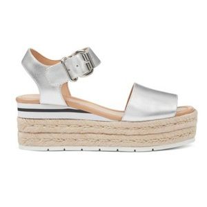 Nine West Layla Espadrille Platform Wedge Sandal